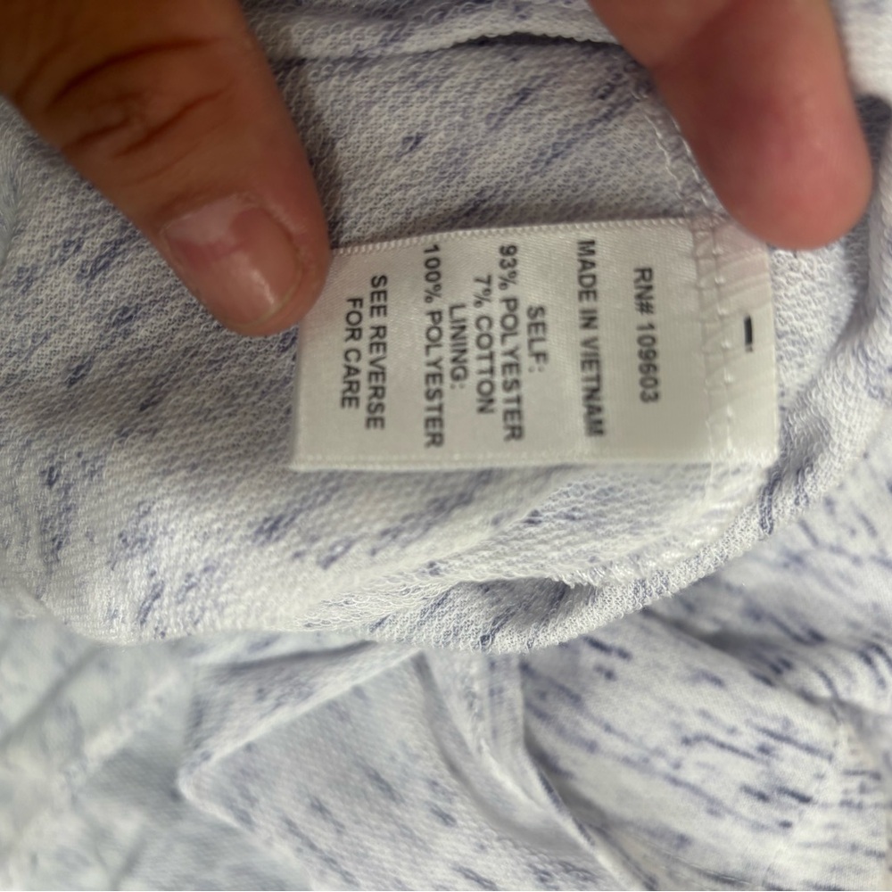 Rabbit Rabbit Rabbit. Cream-light blue Midi Dress. Size 6 - Picture 7 of 7